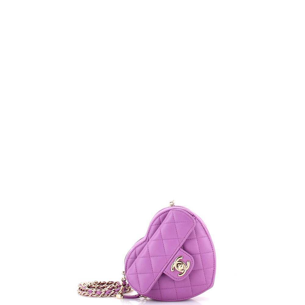 Chanel Cc In Love Heart Clutch With #264212C40B